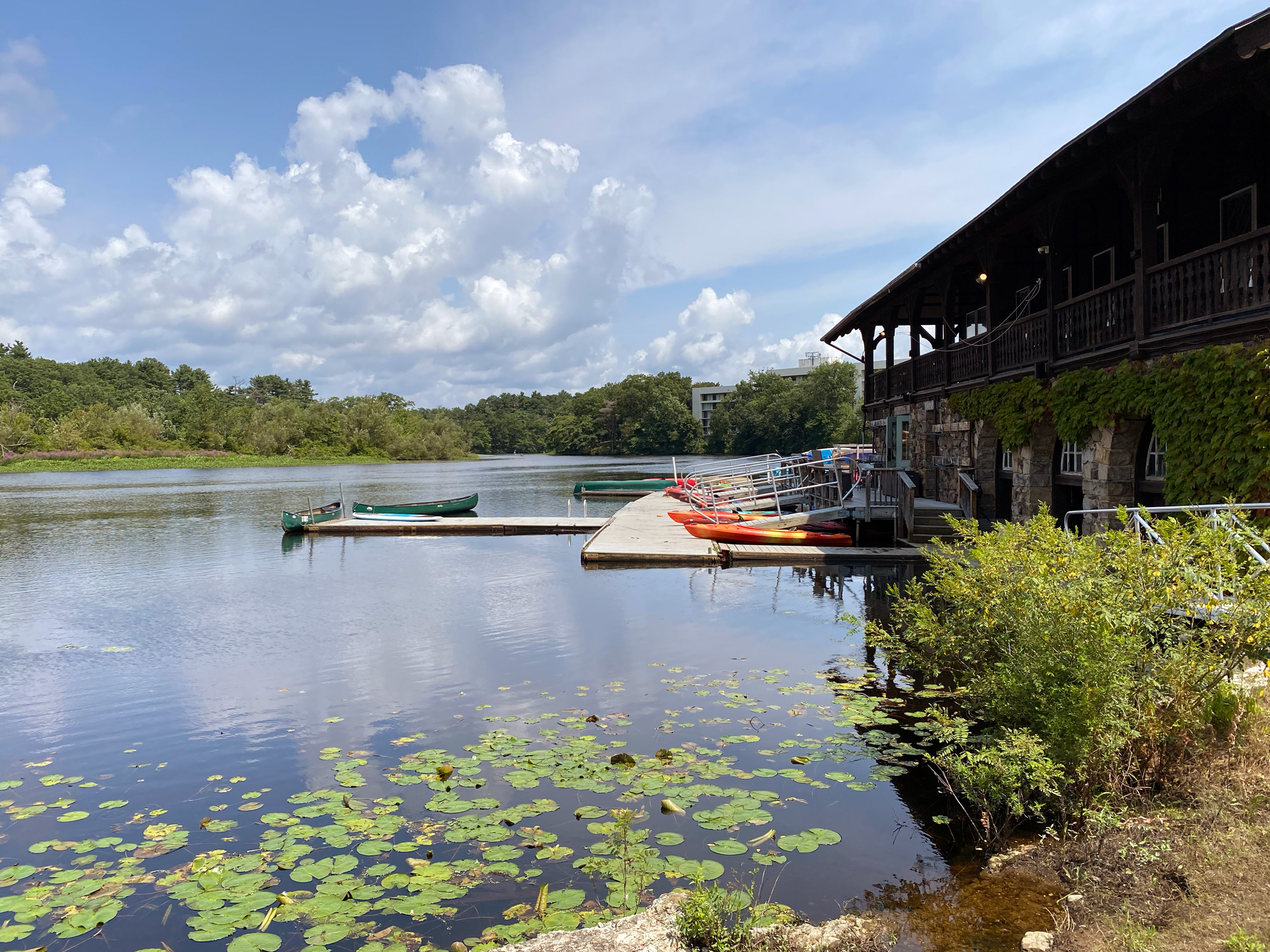 Charles River Canoe & Kayak at the Auburndale Boathouse